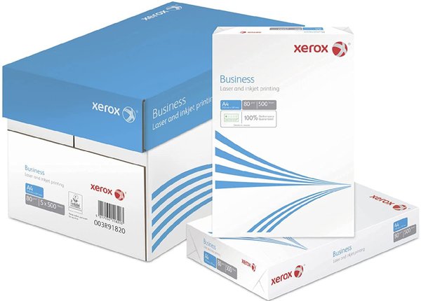 KOPIERPAPIER XEROX Business A4 10.000 Blatt = 20 Päckchen 80g weiß - nur € 4,60/Päckchen