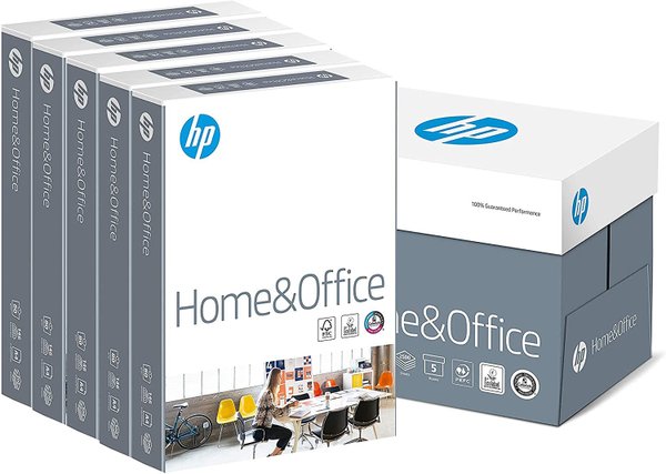 KOPIERPAPIER HP Home & Office Paper 10.000 Blatt = 20 Päckchen A4 80g weiß - nur € 4,85/Päckchen