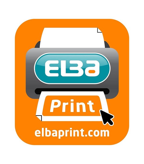 ORDNER ELBA A4 8cm schwarz 480 Stck = 1 Palette Qualitäts-Schlitzordner Pappe nur 3,92/Stck