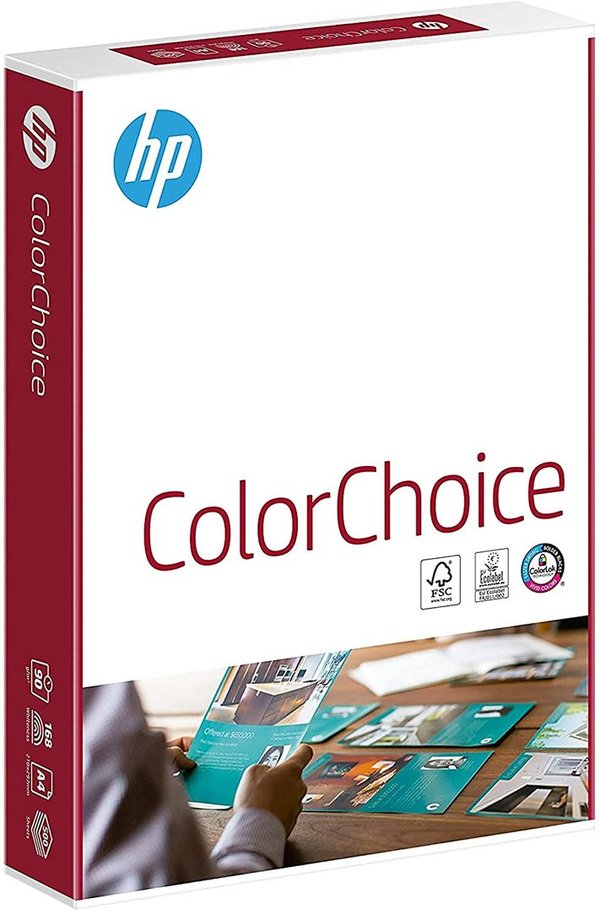 KOPIERPAPIER HP Color Choice CHP 750 5.000 Blatt = 10 Päckchen A4 90g weiß - nur € 9,40/Päckchen